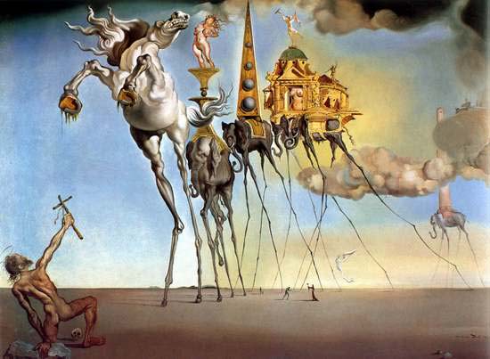 Salvador Dalí, Madonna di Port Lligat, (1949). 